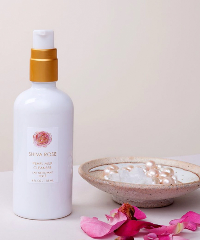 Shiva Rose organic milk face cleanser