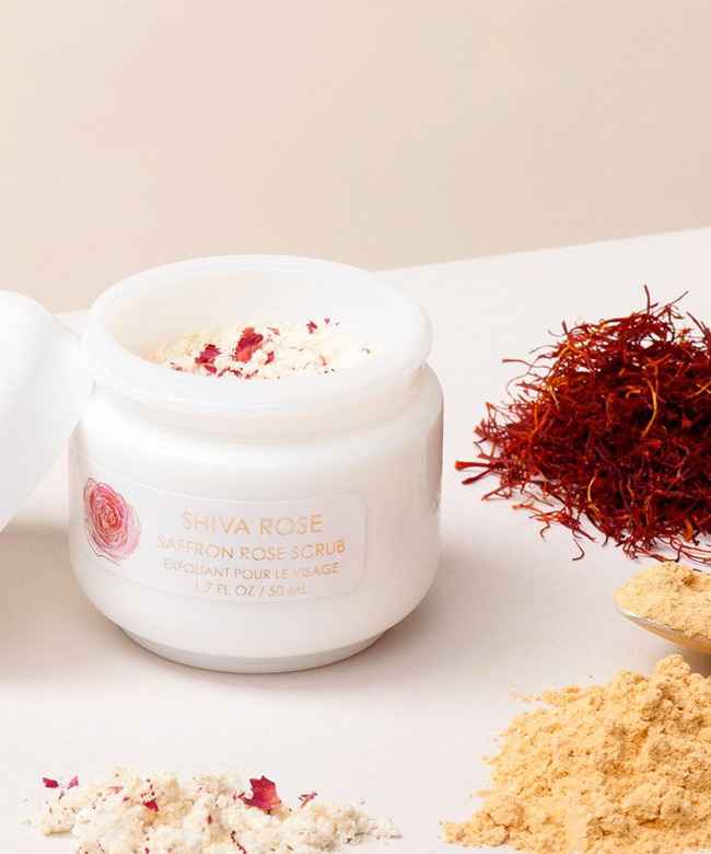 shiva rose facial scrub