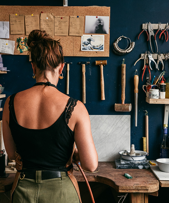 Emma Aitchison sustainable ethical jewellery
