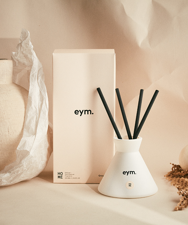 Eym natural sustainable candles and diffusers