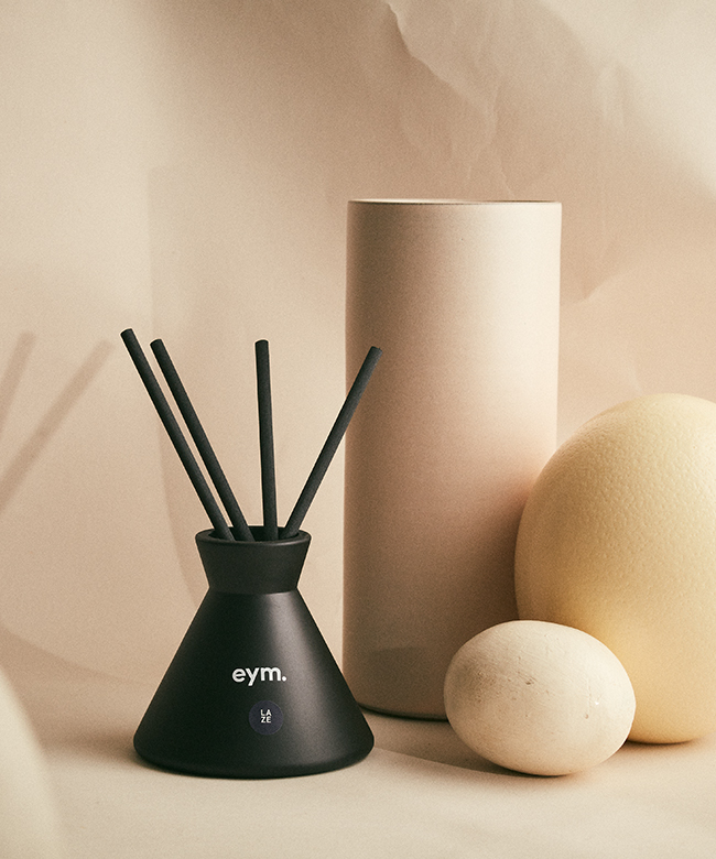Eym natural sustainable candles and diffusers