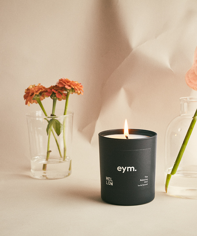 Eym natural sustainable candles and diffusers
