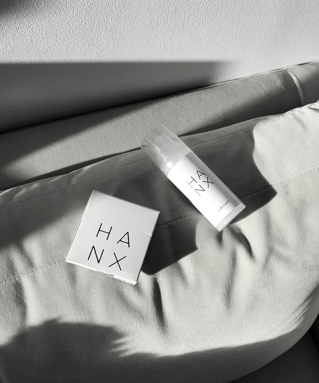 Hanx vegan condoms and natural lubricant