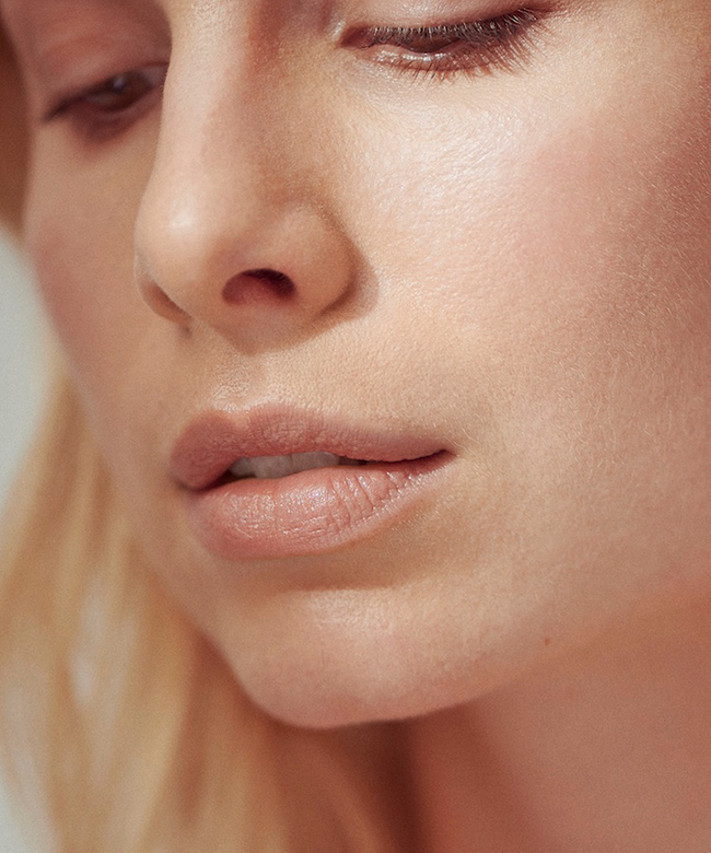 henne organics lip tint in bare
