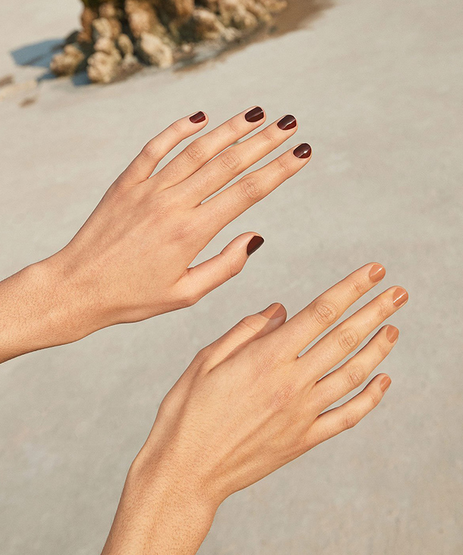 Licia florio non toxic nail varnish bean sesamo