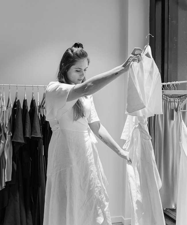 Natalija sustainable ethical silk