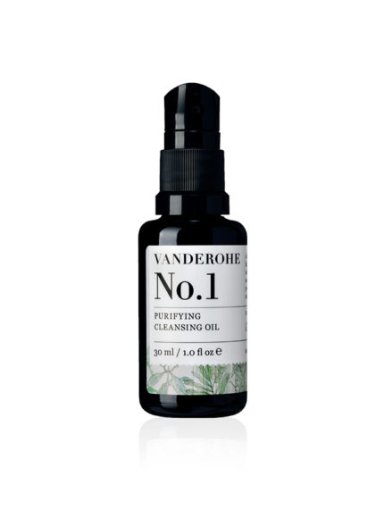 Vanderohe certified natural organic skincare body care purifying cleansing oil travel size