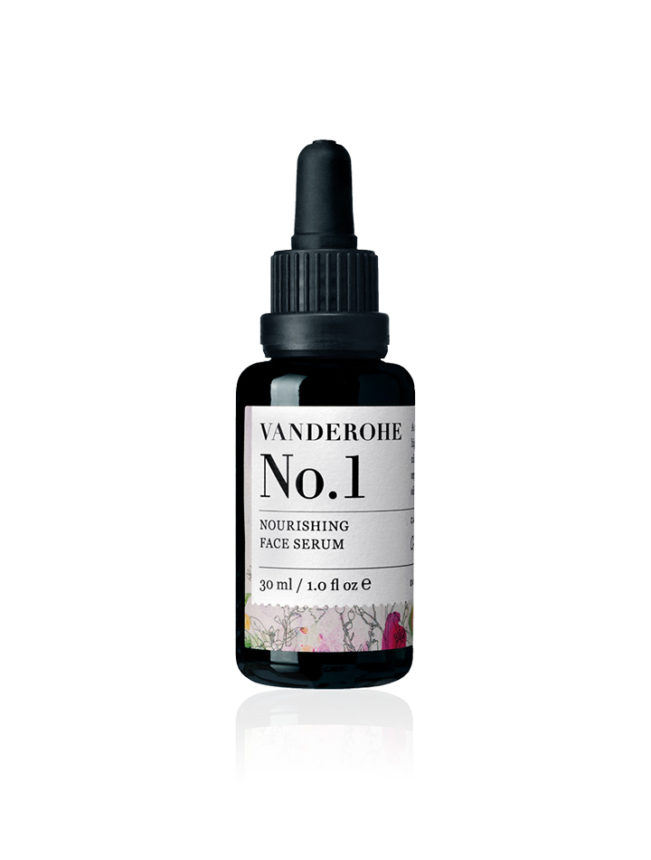 Vanderohe certified natural organic skincare body care nourishing face serum 30ml