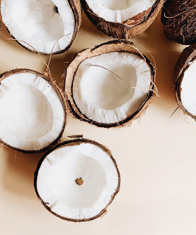 natural coconut oil ingredient