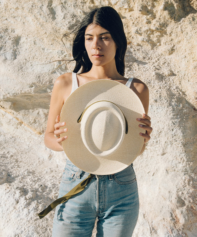 Tio y tia ethical handmade hat carolina straw hat