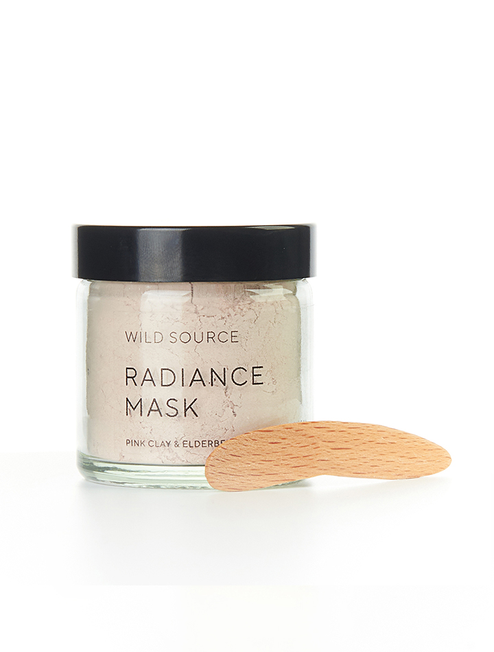 Wild source apothecary natural organic radiance clay face mask