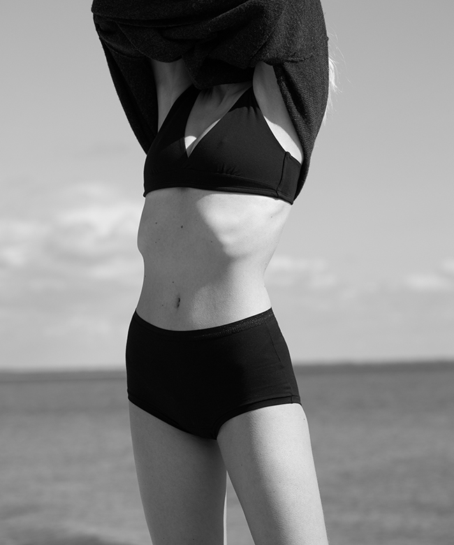 Woron sustainable organic lingerie underwear basics