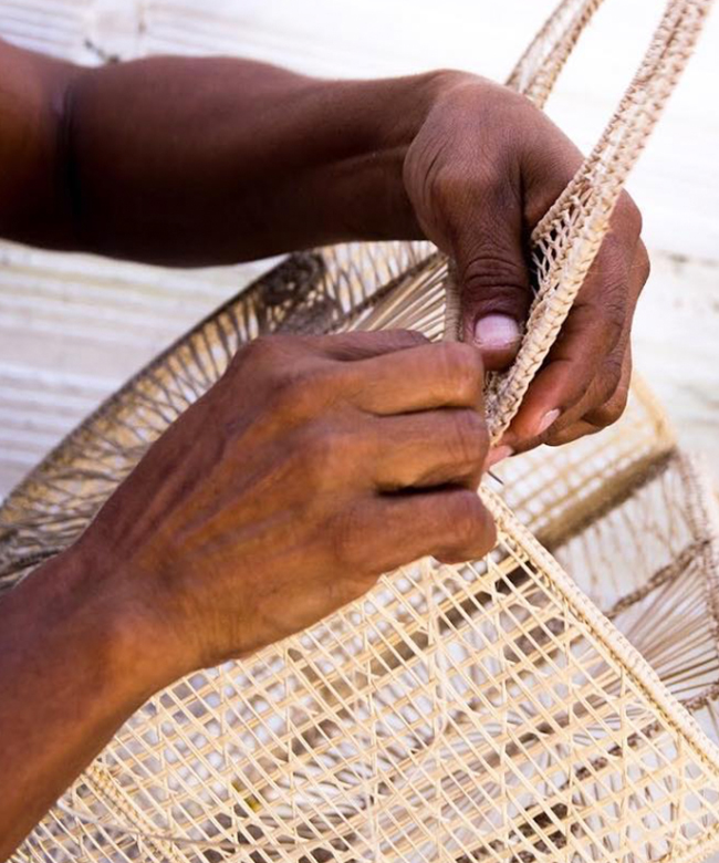 Arteli natural sustainable handwoven handmade bag