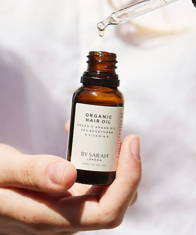 By sarah natural organic hair oil