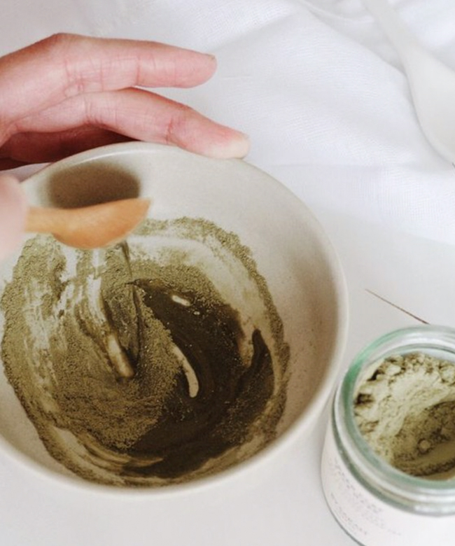 by sarah natural organic green clay face mask