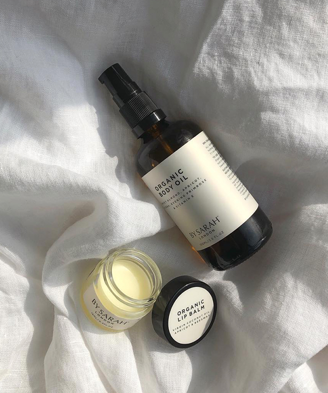 By sarah organic natural lip balm