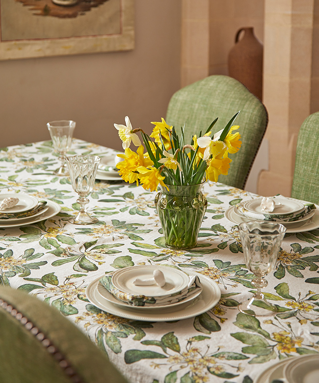 thyme england table linens