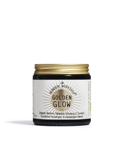 Wonder Workshop golden glow superfood drink