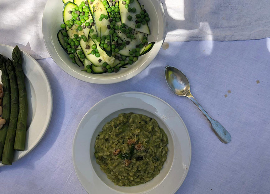 Reve en vert italian lunch menu cocktail recipe