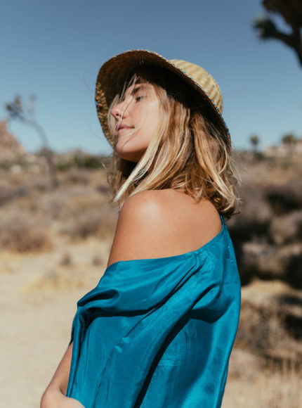 A perfect nomad sustainable ethical natural straw bucket sun hat