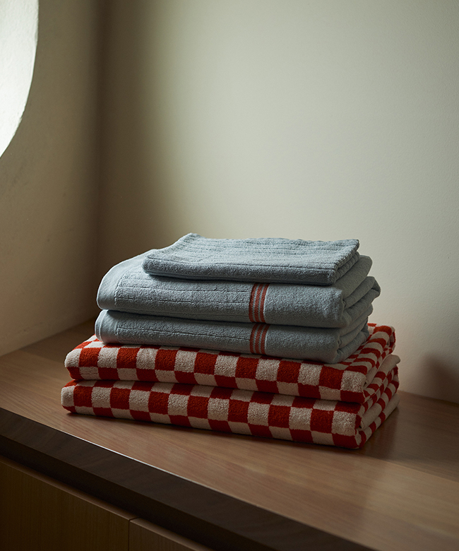 BAINA organic cotton luxury bath towels