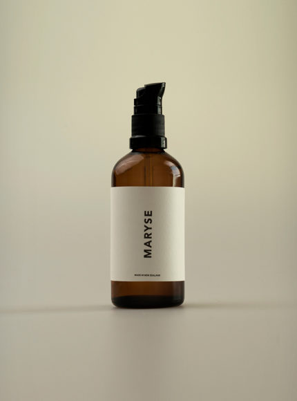 Maryse natural organic skincare from New Zealand vitamin body oil