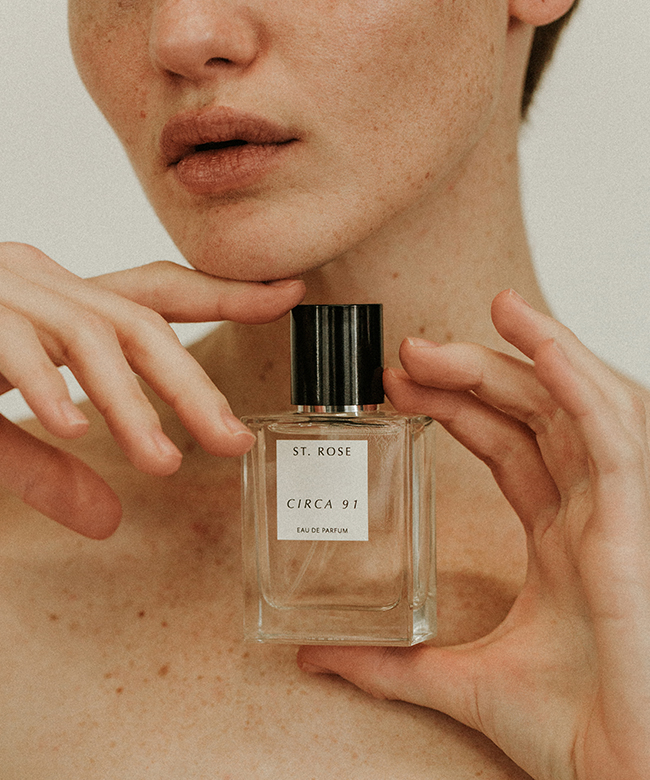St. Rose natural sustainable perfume and fragrance