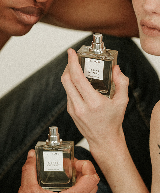 St. Rose natural sustainable perfume and fragrance
