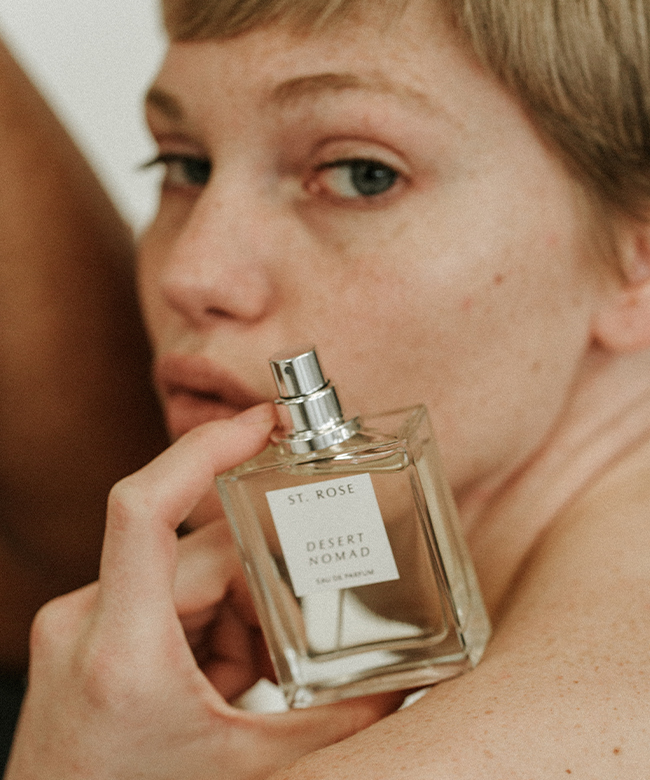 St. Rose natural sustainable perfume and fragrance