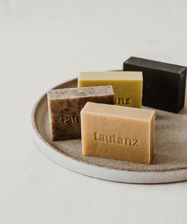 Tautanz natural vegan soap bars