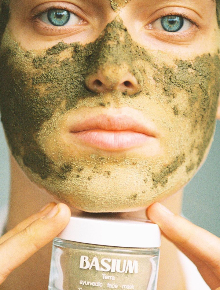 Basium natural organic ayurvedic face mask