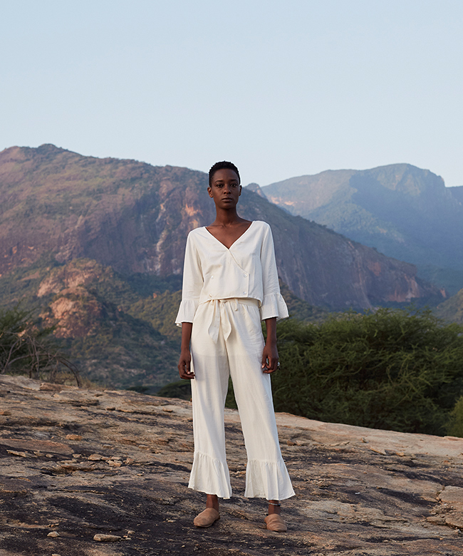 Hamaji sustainable ethical handmade artisan dresses