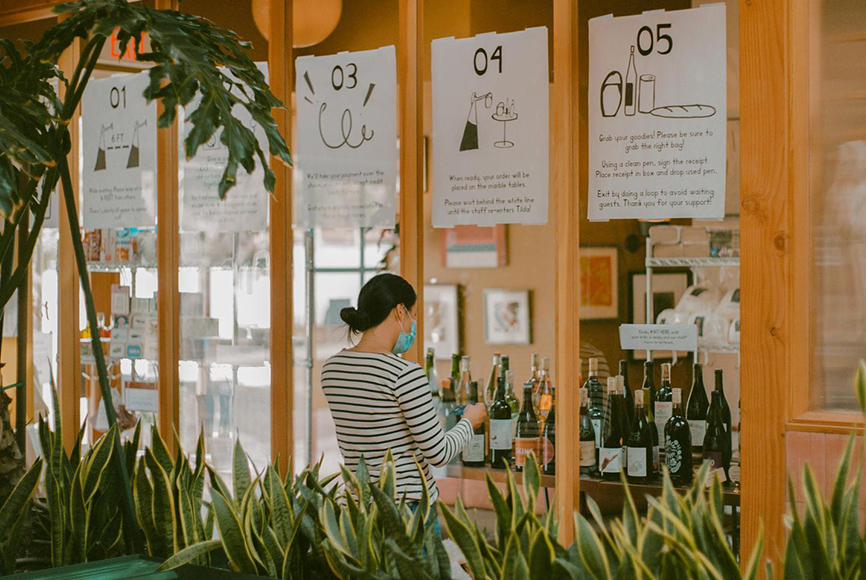 Reve en vert sustainable local refill shops restaurants in LA Los Angeles