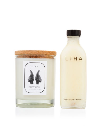 Reve en vert LIHA beauty natural candle and body oil for relaxation and sleep