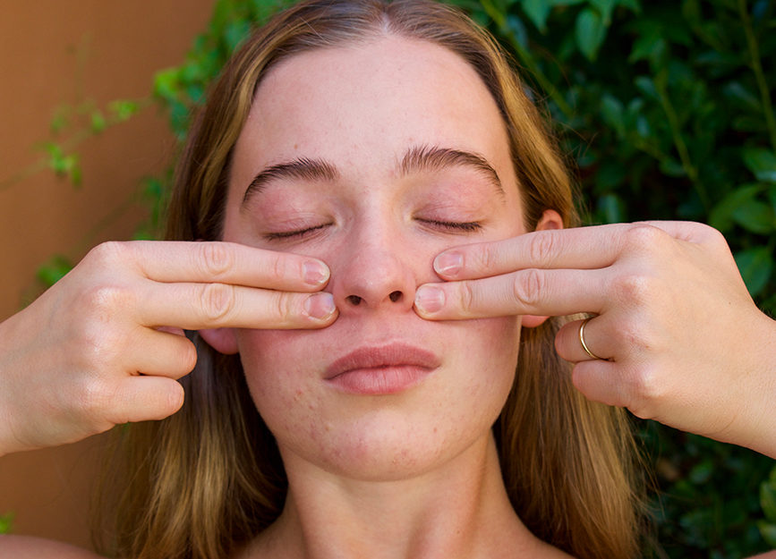 Reve en vert how to do lymphatic drainage massage on face and body
