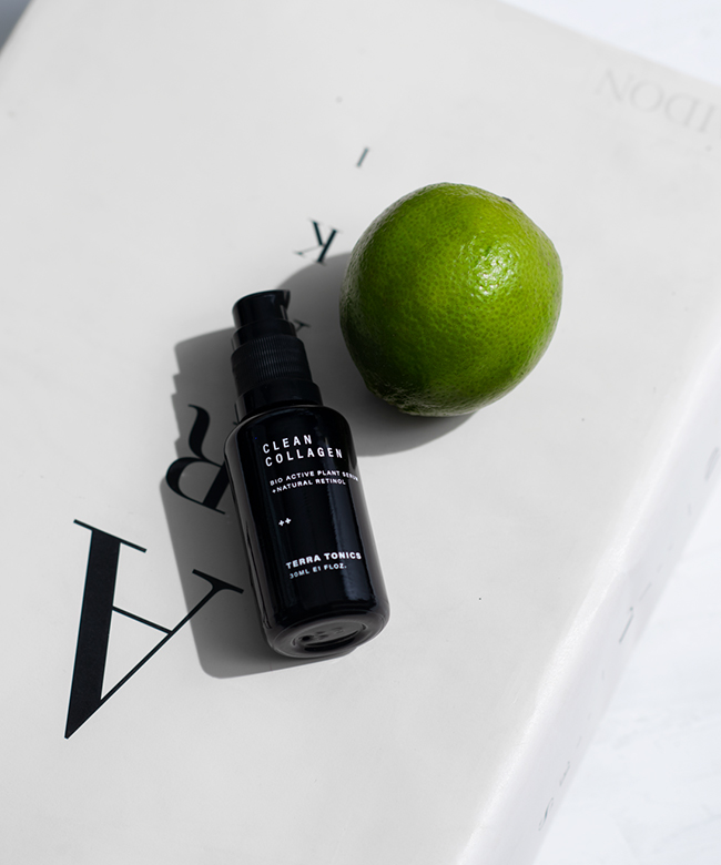 Reve en vert terra tonics natural organic plant based collagen serum