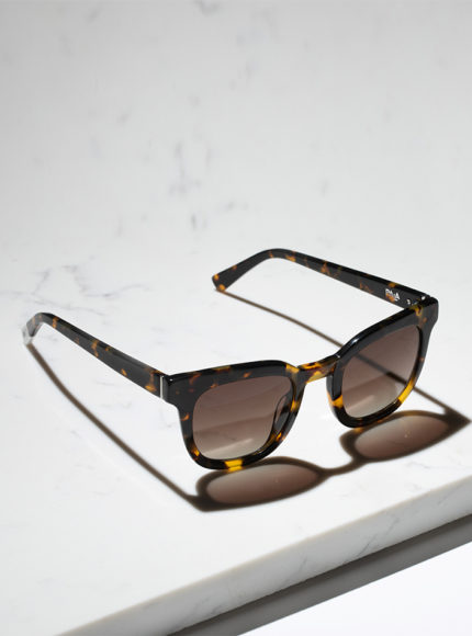 Pala sustainable ethical sunglasses eyewear pendo style in maple tortoise shell brown