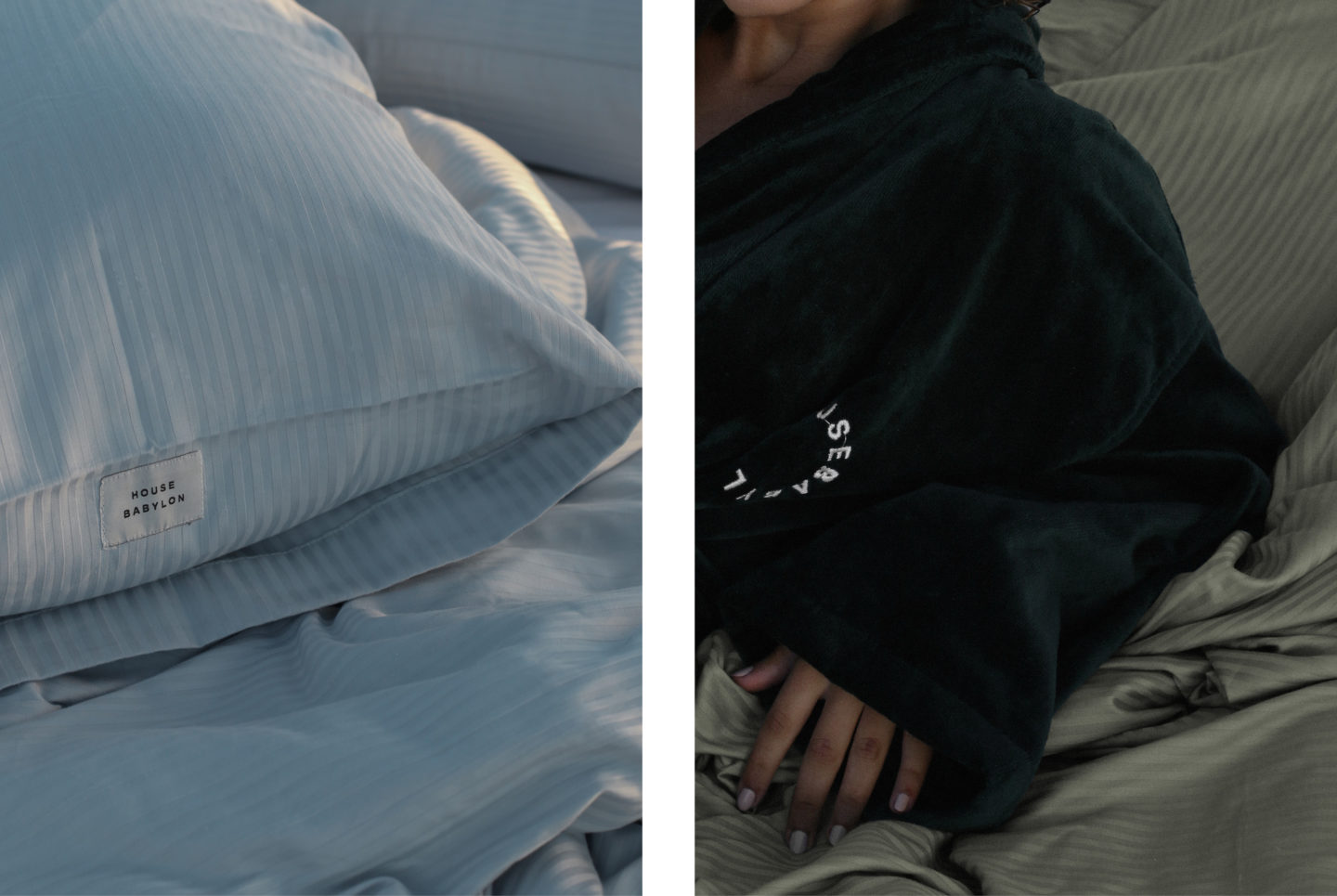 REV Recommends House Babylon ethical sustainable 100% Egyptian cotton luxury bed linen and bath robes duvets and pillows