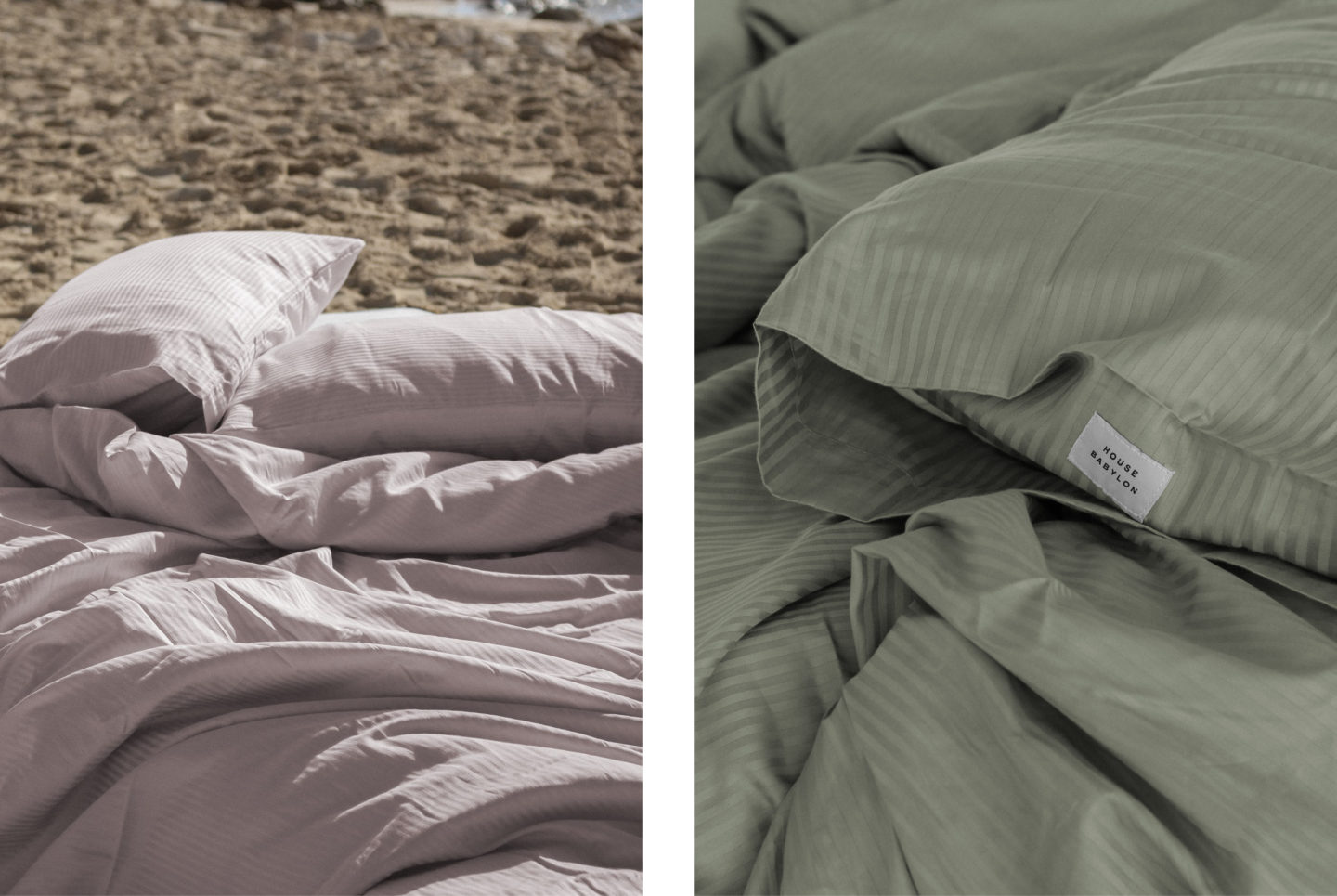 REV Recommends House Babylon ethical sustainable 100% Egyptian cotton luxury bed linen and bath robes duvets and pillows