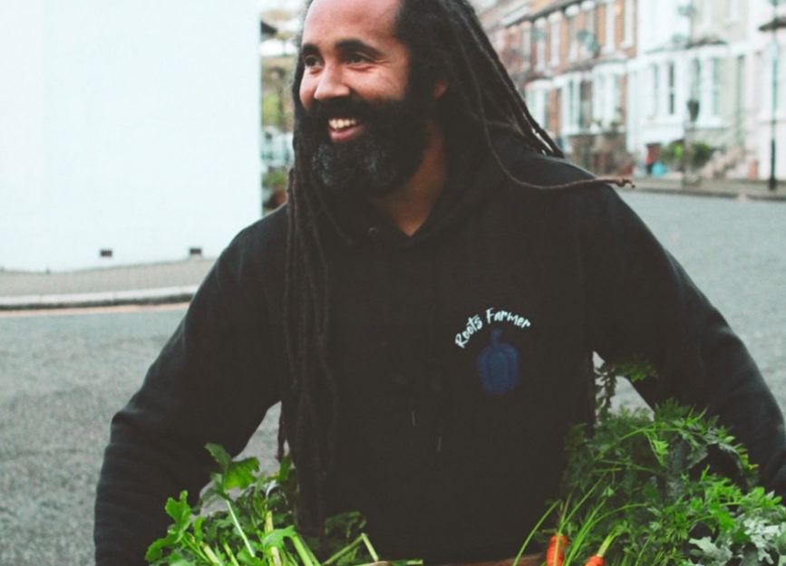Reve en vert interview with Roots Farmer, sustainable organic farmer from London