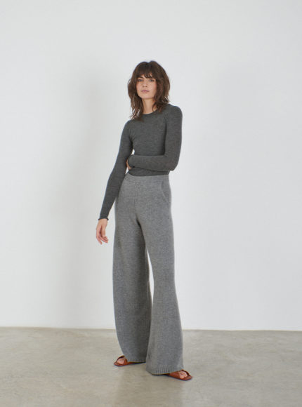 leap-concept-grey-cashmere-wide-knit-pants-product-image-model-standing-pose