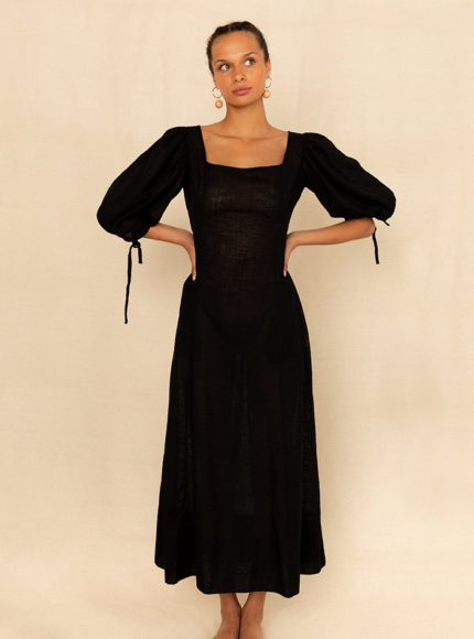 cloe-cassandro-maya-organic-dress-black-product-image