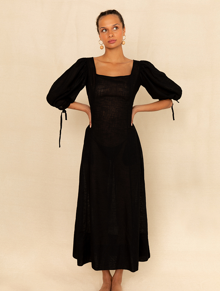 cloe-cassandro-maya-organic-dress-black-product-image