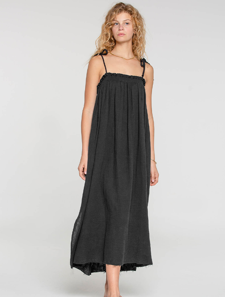 loup-charmant-rimini-organic-gown-in-black-product-image