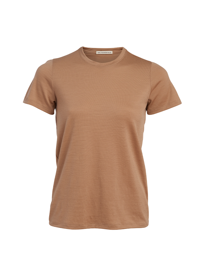 only-essentials-merino-t-shirt-in-camel-product-image