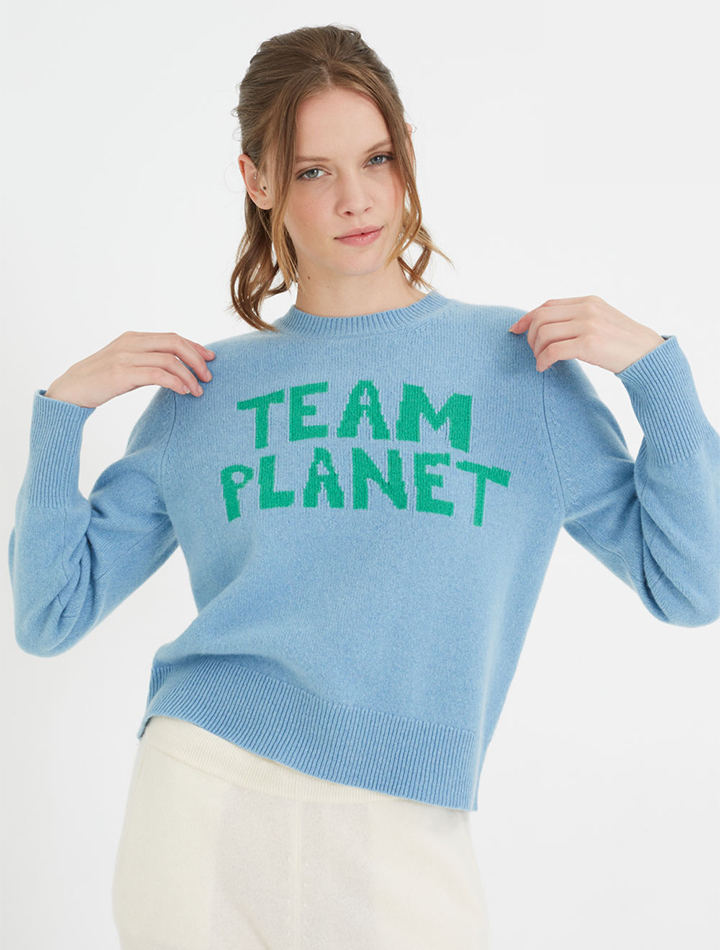 chinti-and-parker-blue-team-planet-recycled-cashmere-sweater-product-image