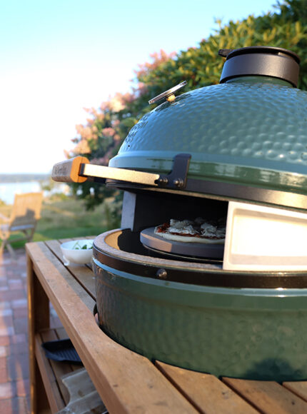 Cora’s Farm To Table Pizza Recipe with Big Green Egg