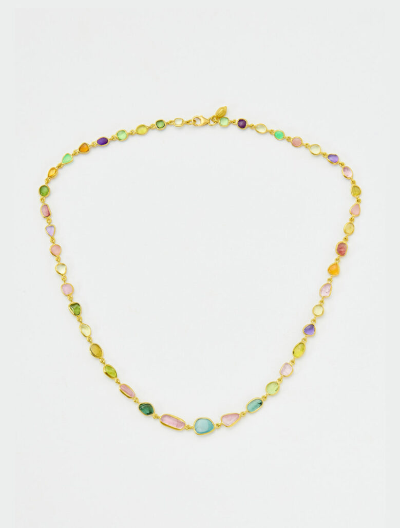 Pippa-Small-Jewellery-18kt-Gold-Anemone-Mixed-Stones-Full-Stone-Necklace-product-image