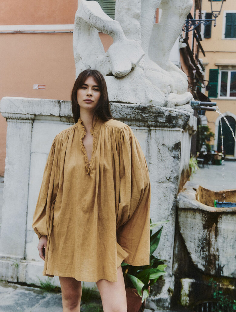 a-perfect-nomad-spirit-shirt-dress-in-honey-product-image