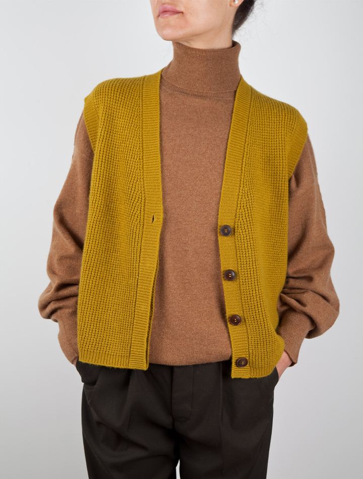 kopila-cashmere-waffle-knit-cashmere-waistcoat-in-topaz-product-image